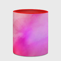 Чашка с принтом «Нежный мазок» (цвет чашки на выбор)