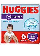 Трусики-подгузники Huggies Pants 6 Mega 15-25 кг для мальчиков 44 шт (5029053547657)