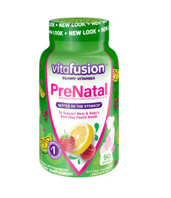 Vitafusion PreNatal ™ Gummy Vitamins пренатальні вітаміни, 90 желейок на 45 днів