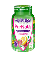 Vitafusion PreNatal Gummy Vitamins пренатальные витамины, минералы, омега-3, 90 желеек на 45 дней