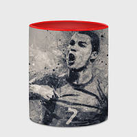 Чашка Криштиану Роналду арт 330 мл (цвет чашки на выбор)