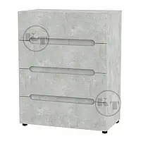 Комод-7 МС Стиль (Компаніт) з шухлядами 800х464х1020мм