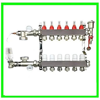 Колектор для теплої підлоги POLMARK на 6 контурів (ПОЛЬЩА)
