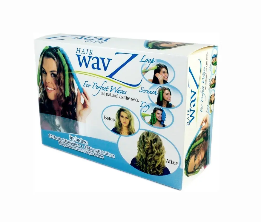 Спиральные бигуди-спиральки Hair WavZ для длинных волос 51 см 16 шт в наборе k/kn - фото 5 - id-p2187010940