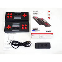 Игровые тв приставки для телевизора Mini Game Box D600 HDMI, , Игровая консоль приставка YP-516 два джойстика