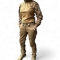 Комплект тактичної уніформи 505SQUARE в кольорі койот брюки+убакс