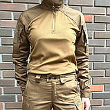 Бойова сорочка під бронежилет UBACS демісезон 505SQUARE в кольорі койот, фото 10