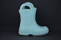 Crocs Kids Jibbitz Handle It Rain Boot cапоги детские резиновые. Оригинал. J2/33 р./20.5 см