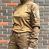 Бойова сорочка під бронежилет UBACS демісезон 505SQUARE в кольорі койот, фото 9