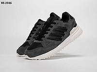 Мужские кроссовки Adidas ZX 750 Grey Black White