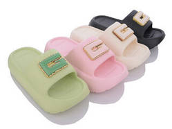 Стильні шльопанці літні Plaazzo