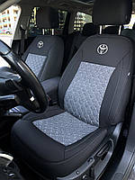 Чехлы Тойота Айго купе - двух дверка (2005-2013) Авто чехлы для TOYOTA Aygo FRT