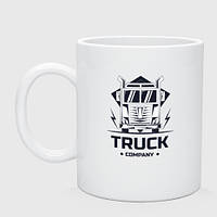 Чашка с принтом керамическая «Euro Truck Simulator car»