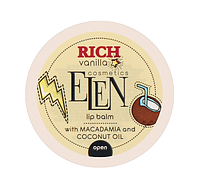 Бальзам для губ ELEN Cosmetics 'Rich Vanilla' 9 г Живить та зволожує губи, надаючи їм ніжний ванільний аромат