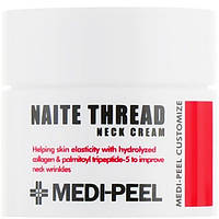 Крем для шеи подтягивающий с пептидным комплексом Medi Peel Naite Thread Neck Cream 10 мл