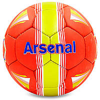 Мяч футбольный ARSENAL BALLONSTAR FB-6690 №5 красный-желтый-синий se