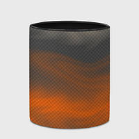 Чашка с принтом «Оранжево-серый дым - Хуф и Ся» (цвет чашки на выбор)