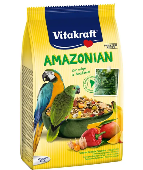 Vitakraft Amazonian 750г  корм для амазонських папуг