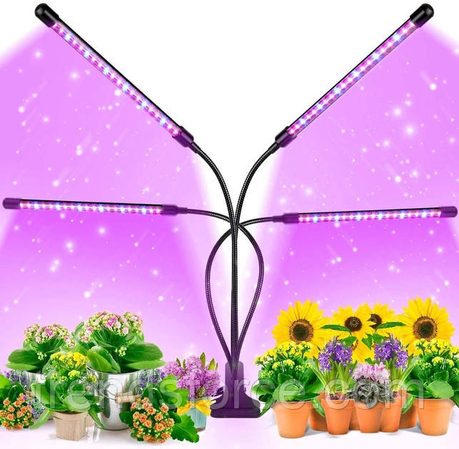 Фитолампа светильник для выращивания растений Fitolamp, 4 Led 207392 - фото 1 - id-p2187139334