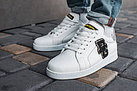 Кеды мужские Dolce&Gabbana Snakers D&G White кроссовки дольче габана Sensey Кеди чоловічі Dolce&Gabbana