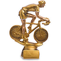 Статуетка нагородна спортивна Велоспорт Велосипедист Zelart C-4600-B5 se