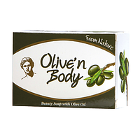 Натуральное косметическое мыло с оливковым маслом Olive n Body, 100 г