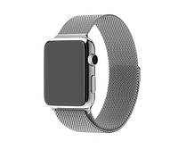 Металлический ремешок Milanese для Apple Watch 44 мм Silver (246832)