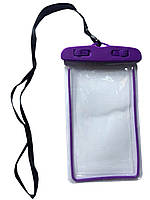 Водонепроницаемый чехол с 2-ной защитой Без бренда для всех мобильных телефонов Фиолетовый (FR050586)
