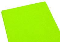 Фетр 20 х 30см, 1,2мм, 10 листов, салатный Зеленый Unison (170HQ-015)