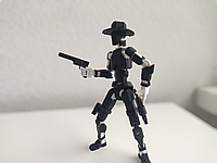 Робот DUMMY 13, подвижная детская фигурка, вселенная Marvel, ковбой