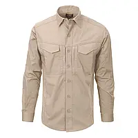 Рубашка тактическая Helikon-Tex® Defender Mk2 long sleeve PolyCotton Ripstop Khaki