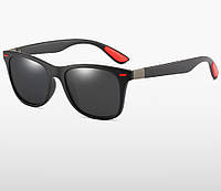 Солнцезащитные очки SuNi Унисекс Поляризационные Защита от УФ UV 400 Черный (437827111)