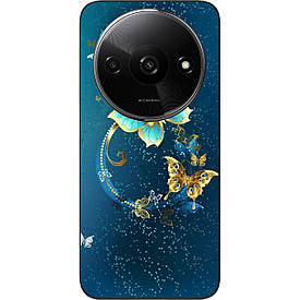 Чохол силіконовий Case для Xiaomi Redmi A3 з картинкою Красиві метелики