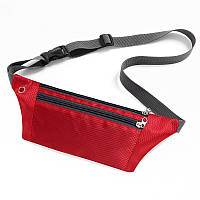 Сумка для бега Спортивная сумка на пояс RunBag Водонепроницаемая 31х11см Red (HS050578)