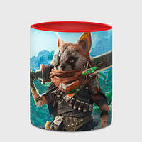 Чашка с принтом «Biomutant» (цвет чашки на выбор)