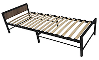 Кровать - раскладушка "Марсель" на ламелях без матраса V-101 / Раскладная кровать для дома и дачи