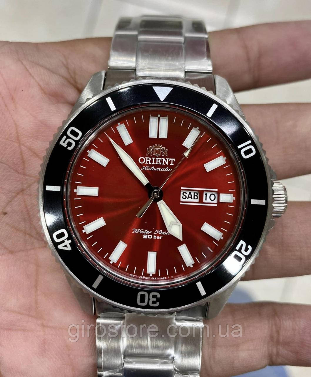 Японський чоловічий годинник Orient Kanno RA-AA0915R19B, механіка, самозавод від руху, фото 1