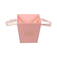 Коробка декоративная для цветов 14,5 x 11 x 15см Розовый Unison (W3241)
