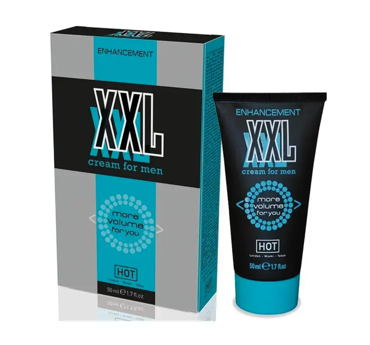 Крем для збільшення члена та покращення ерекції HOT XXL Enhancement Cream for men, 50 мл.