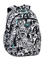 Рюкзак для мальчиков PICK DOGS PLANET черно-белый CoolPack ЦБ-00226843