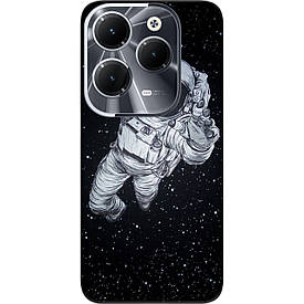 Чохол силіконовий Case для Infinix Hot 40 (X6836) з картинкою Космонавт