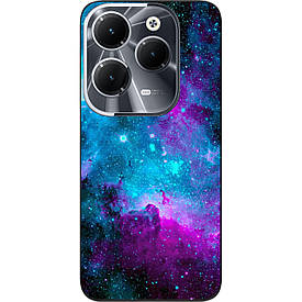 Чохол силіконовий Case для Infinix Hot 40 (X6836) з картинкою Космос