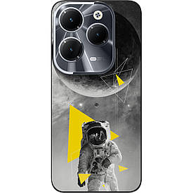 Чохол силіконовий Case для Infinix Hot 40 (X6836) з картинкою Астронавт