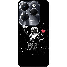 Чохол силіконовий Case для Infinix Hot 40 (X6836) з картинкою Любов до місяця