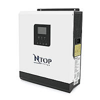 Гібридний інвертор NTOP NTP3000-24, 3000W, 24V, струм заряду 0-70A, 160-275V, ШIM-контролер (50А, 80 Vdc), автономний ДБЖ