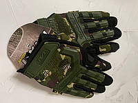 Тактичні рукавиці мульткам з пальчиками / Тактичні рукавиці / Рукавиці військові для ЗСУ