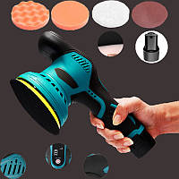 Бездротова полірувальна акумуляторна машинка YK49 2х АКБ