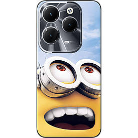 Силіконовий чохол Case для Infinix Hot 40 (X6836) з картинкою Міньйон