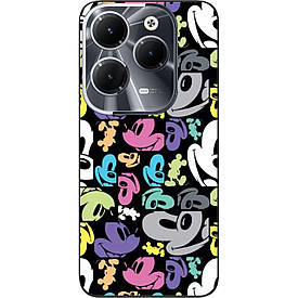 Силіконовий чохол Case для Infinix Hot 40 (X6836) з картинкою Мікі Маус