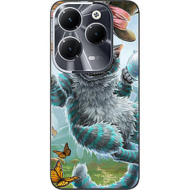 Силіконовий чохол Case для Infinix Hot 40 (X6836) з картинкою Чеширський